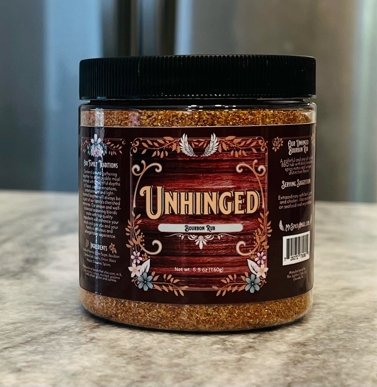 Unhinged Bourbon Rub